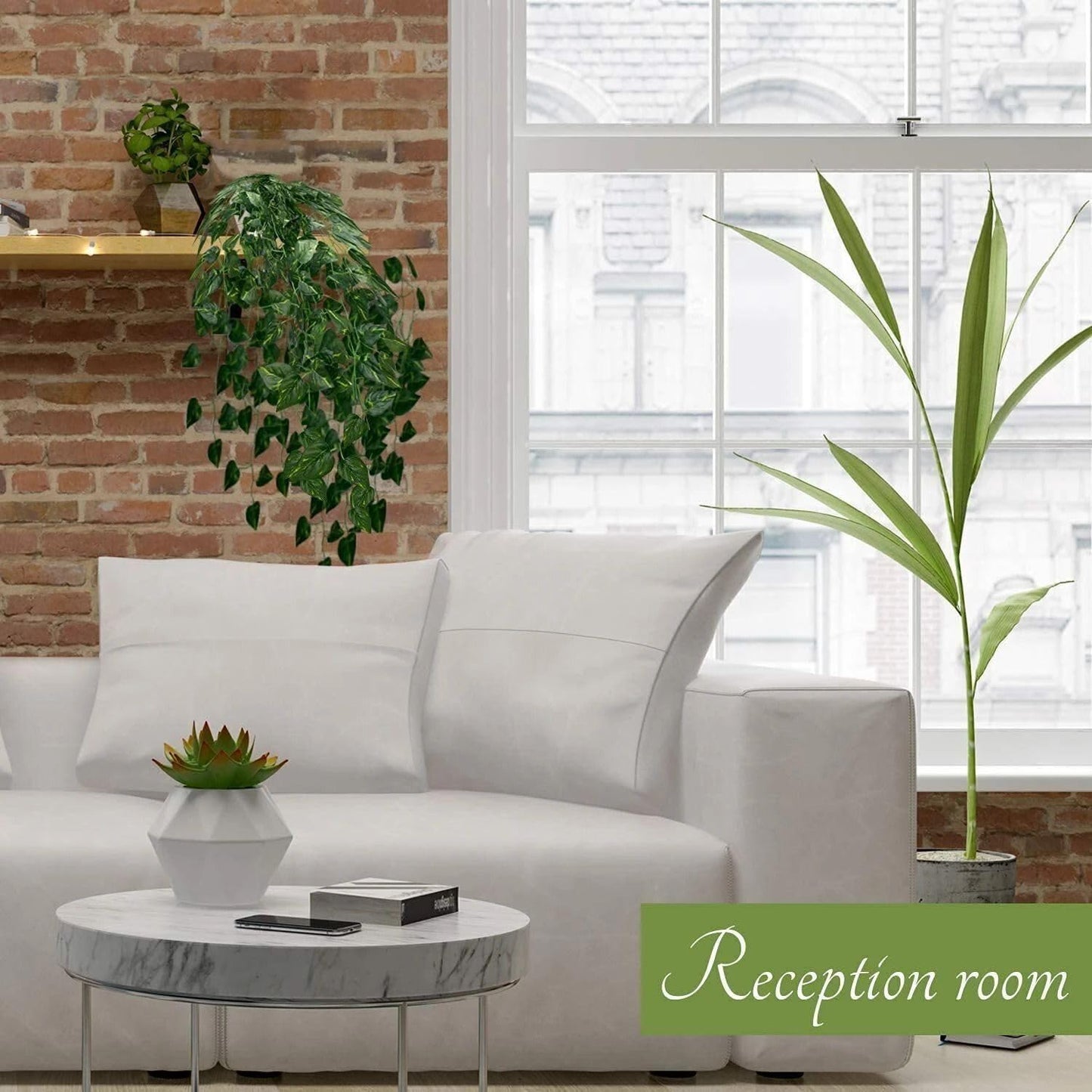 Artificial Green Leaves Vines | Greenery Garland for Wall Hanging Decor